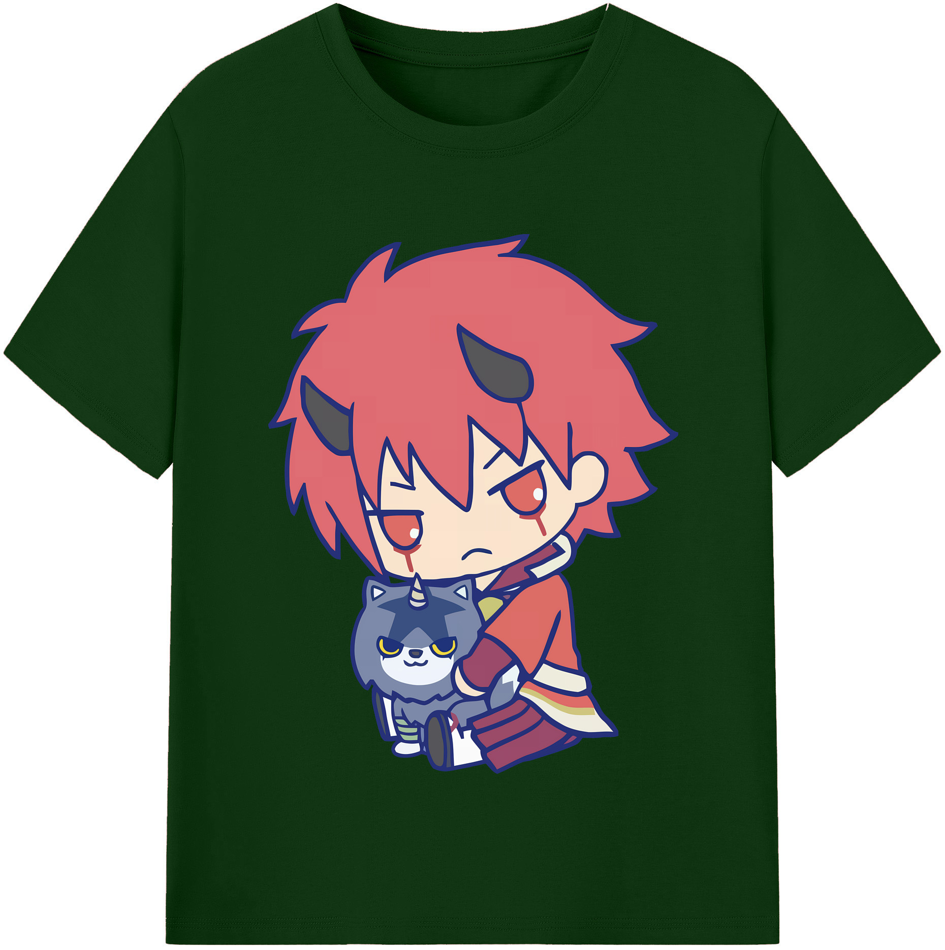 （画像用） 転スラ Regarding Reincarnated to Slime 綿100％半袖Tシャツ（フロントプリント）
